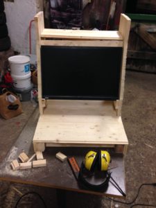 Arcade machine cabinet: putting the monitor in